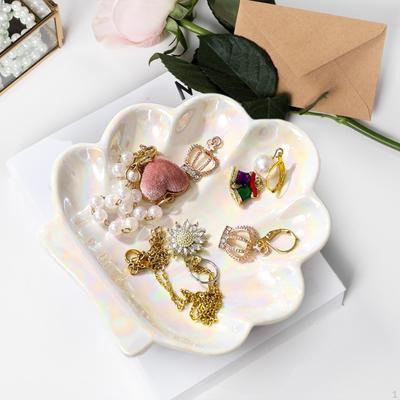 Muschel Schmuckschale Teller Halter Niedlich Kreativ Kleine Schlüssel Schale Schmuck für Halskette Uhr
