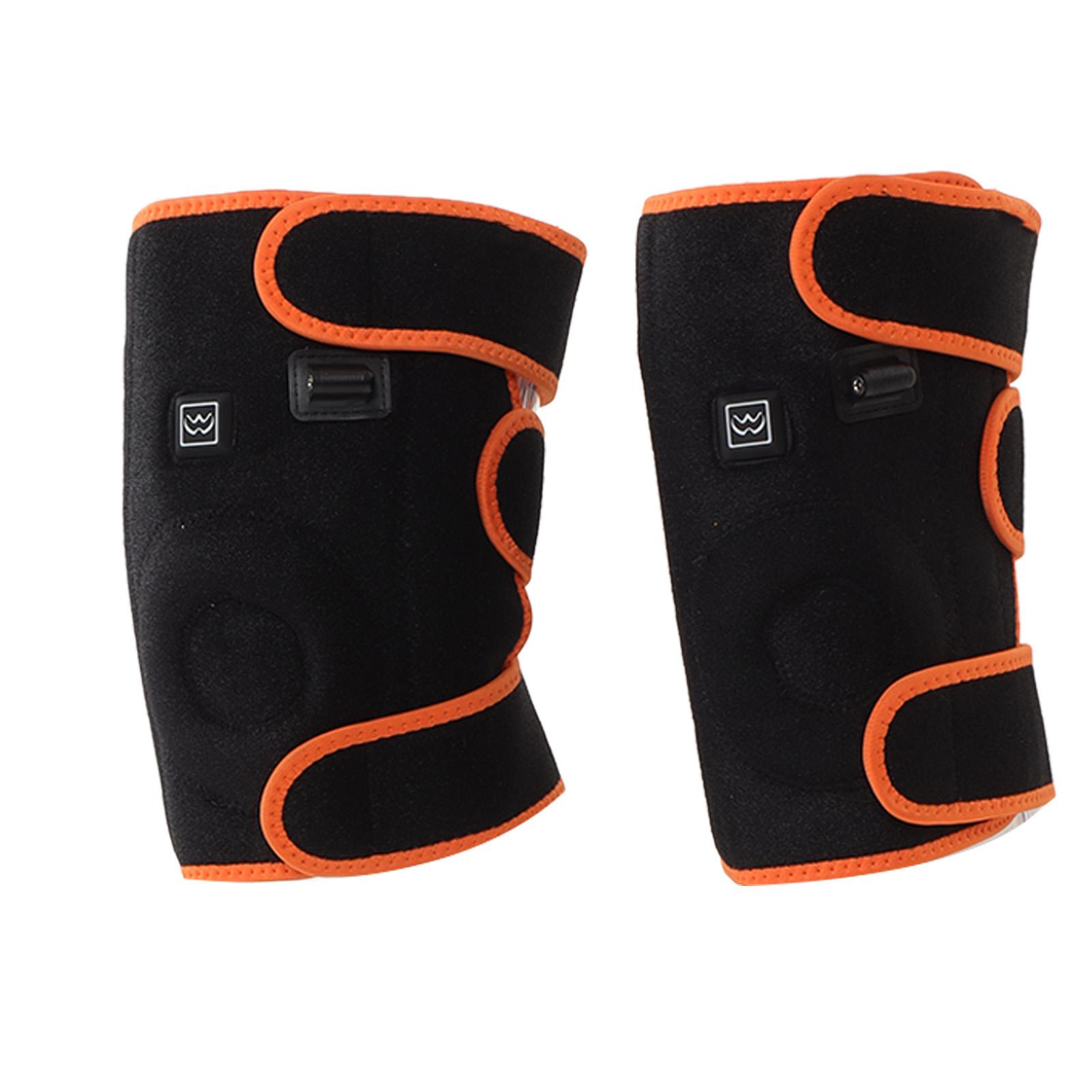 

Подогреваемый бандаж на колено, перезаряжаемый через USB, моющийся, с 3 регулируемыми температурами для