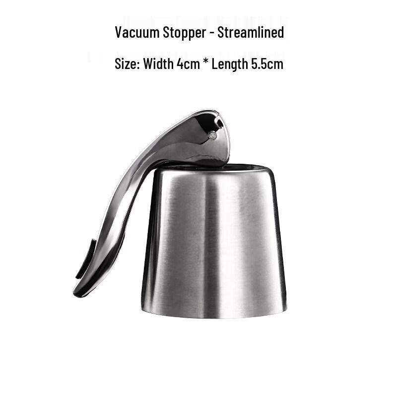 Qiwei Stainless Steel Bartending Pourer and Deer Head Stopper