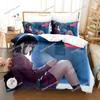 3D Printed Anime Saekano Megumi Eriri Bedding Set Duvet Cover Bedroom Comforter Single Twin King _Size Quilt Cover Home Textiles