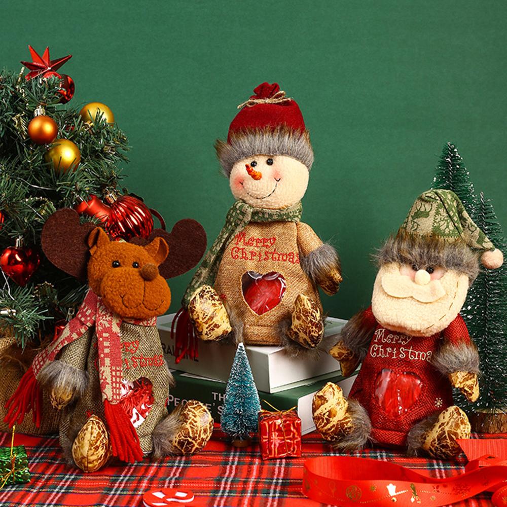 Christmas Gift Bags Zipper Design, Christmas Gift Doll Bags, Christmas Gift Doll Bags Bulk, Christmas Eve Apple Packaging Bag Candy Gift Bag