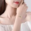 Bao Yi Long S925 Silver & Hetian Jasper Heart Bracelet - Women's Ethnic Style, Versatile Hand Jewelry