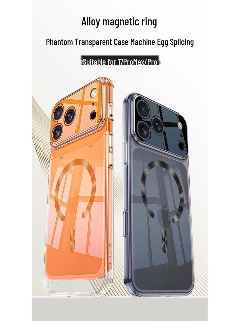 iPhone 17 Pro/Pro Max Clear MagSafe Case - Non-Yellowing & Electroplated