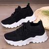 Women Plus Size Platform Sneakers Breathable Anti-Odor Chunky Dad Shoes Comfortable Casual Sports Shoes Lightweight Single Shoes