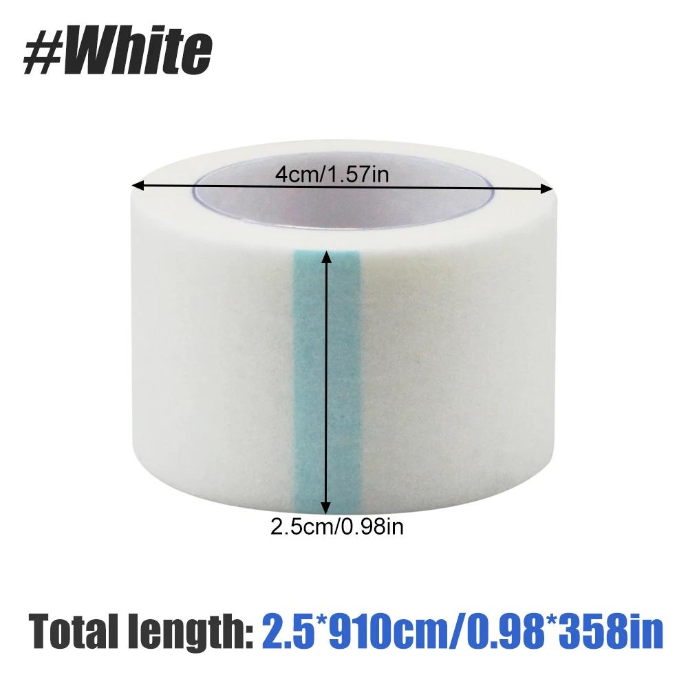 5 Rollen Mikroporen-Klebeband, Atmungsaktives Papierklebeband, Latexfreies Papier-OP-Klebeband, Einzeln verpackte Papier-Verbandsklebeband-Rollen