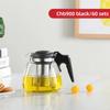 Large Capacity Heat-Resistant Glass Teapot with Filter for Kung Fu Tea
