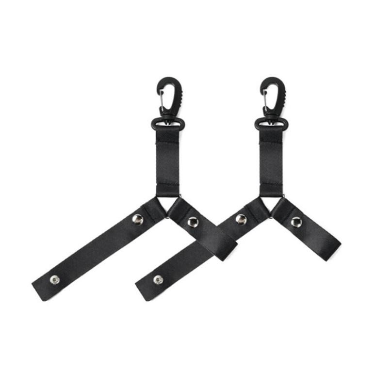 Adjustable Cheerleading Bobbles Storage Strap Pom Carriers Lanyard With Secure Clips For Easy Attachment And Removal