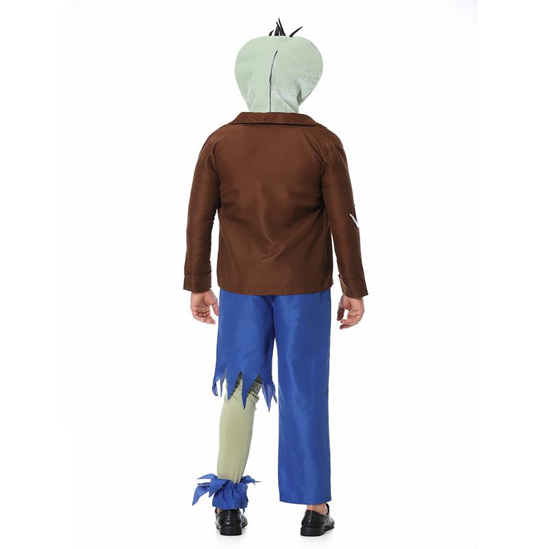 Cosplay Halloween zombie costume, new plant zombie cosplay game role-playing costume