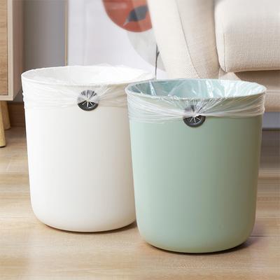 8/12L Reusable Portable Trash Can Plastic Garbage Paper Basket Dustbin Waste Bin Creative Portable Bathroom Kitchen Accessories