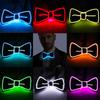 Glow In The Dark LED Bow Tie Luminous Flashing Necktie Wedding Christmas Birthday Party Decor Home Decoration Halloween Cosplay
