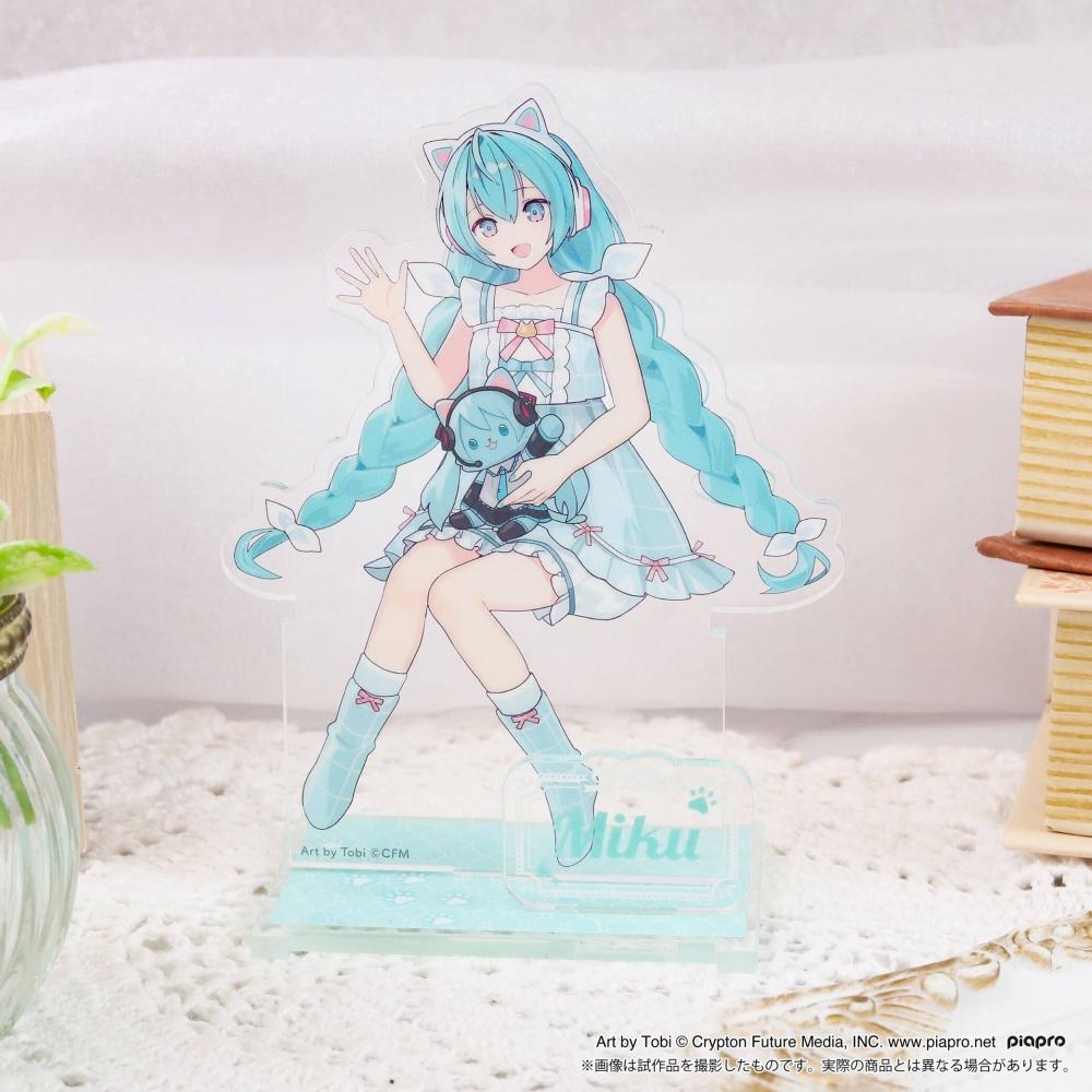 Vocaloid Hatsune Miku Series  Withcat Acrylic Stand  Hatsune Miku