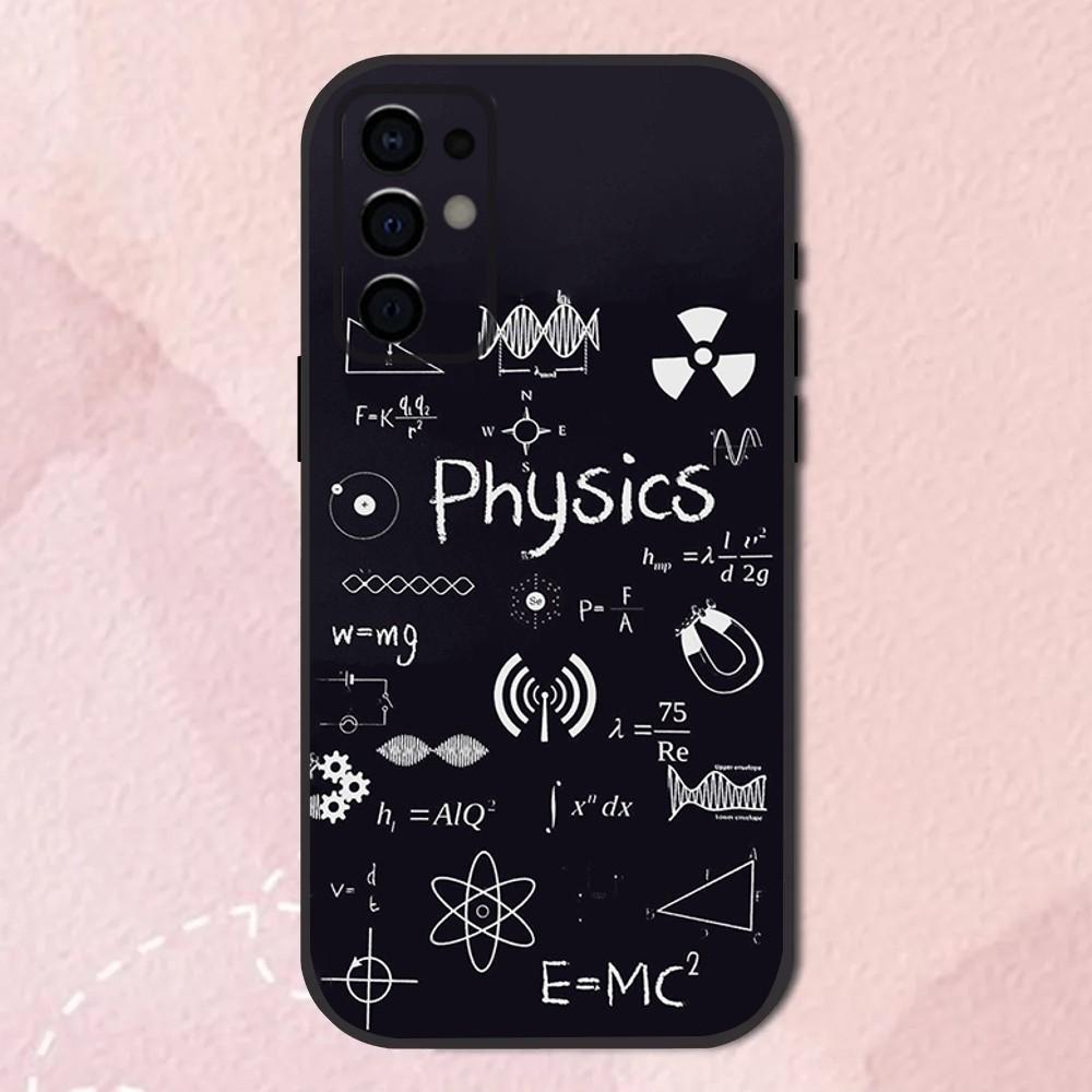 physics Chemical math formula Phone Case For Samsung S24,S21,S22,S23,S30,Ultra,S20,Plus,Fe,Lite,Note,10,9,5G Black Soft Shell