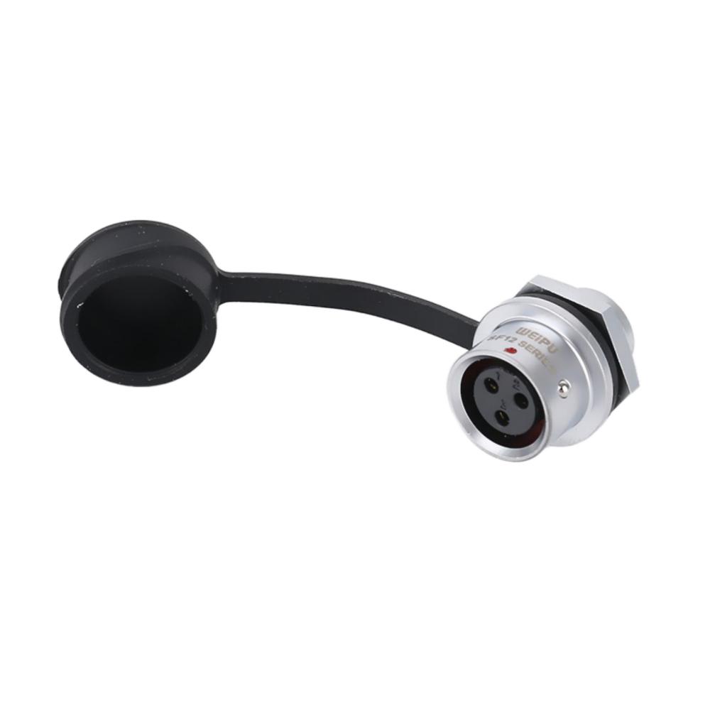 WEIPU SF12 2 3 4 5 6 7 9Pin Waterproof Automotive Aviation Connector M12 Socket Plug Solder Wire Panel Power Electrical Adapter