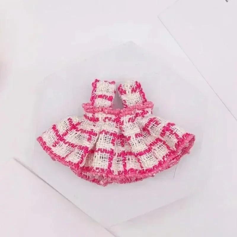 

17 см Одежда для кукол Лабубу Наряд Аксессуары для Корея Kpop Exo Лабубу Идол V1 V2 Юбка Свитер Одежда Подарок No Doll