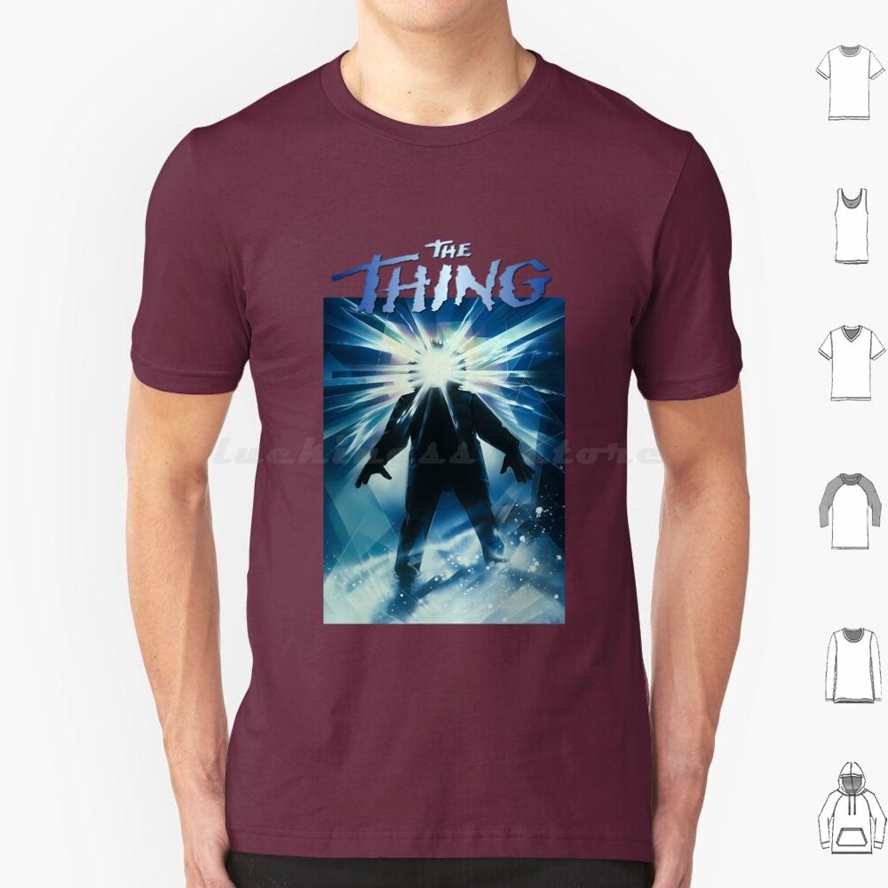 The Thing 1982 T Shirt Cotton Men Women DIY Print 1982 The Thing Horror John Carpenter The Thing 1982 Movie Monster Horror