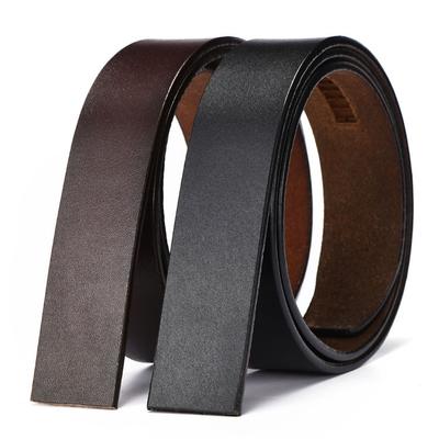 Headless Belt Men's Cowhide Comfort Click Belt with Body Young Men Genuine Leather