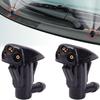 2Pcs Windshield Washer Spray Nozzle – Dual Hole Jets for Car Wiper System, Universal Fit Auto Glass Water Sprayer