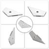 Stainless Steel Triangles Level Ruler For Guitar Accurate Measurements In Construction And Projects Guitar Making Tool