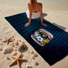 1pz Telo da Spiaggia Design Stemma Coventry City - Morbido, Microfibra Assorbente, Leggero, Ideale per Spiaggia, Feste, Viaggi, Campeggio, Regali per tifosi