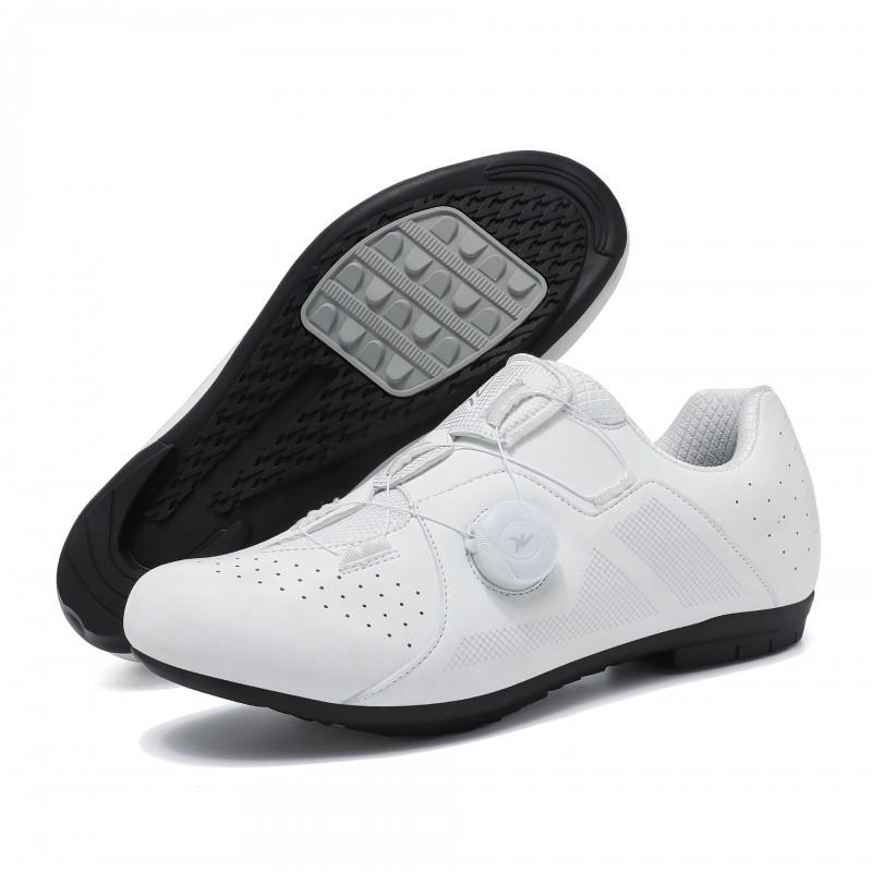 Breathable Cycling Shoes Men Women Road Bike Mountain No-Lock Lock Pedal Options Large Size 36-48