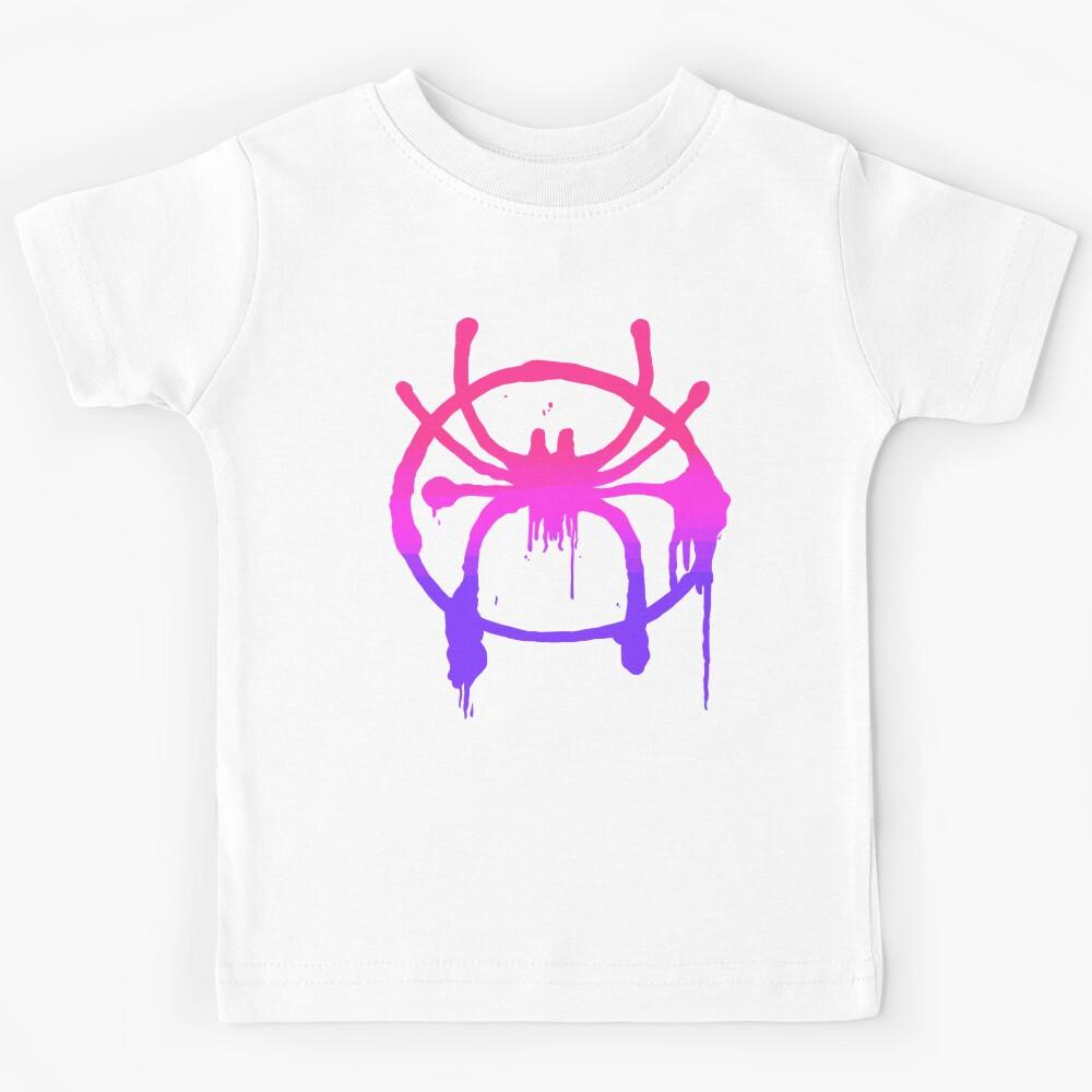 Into the spiderverse bi flag Kids T-Shirt 140