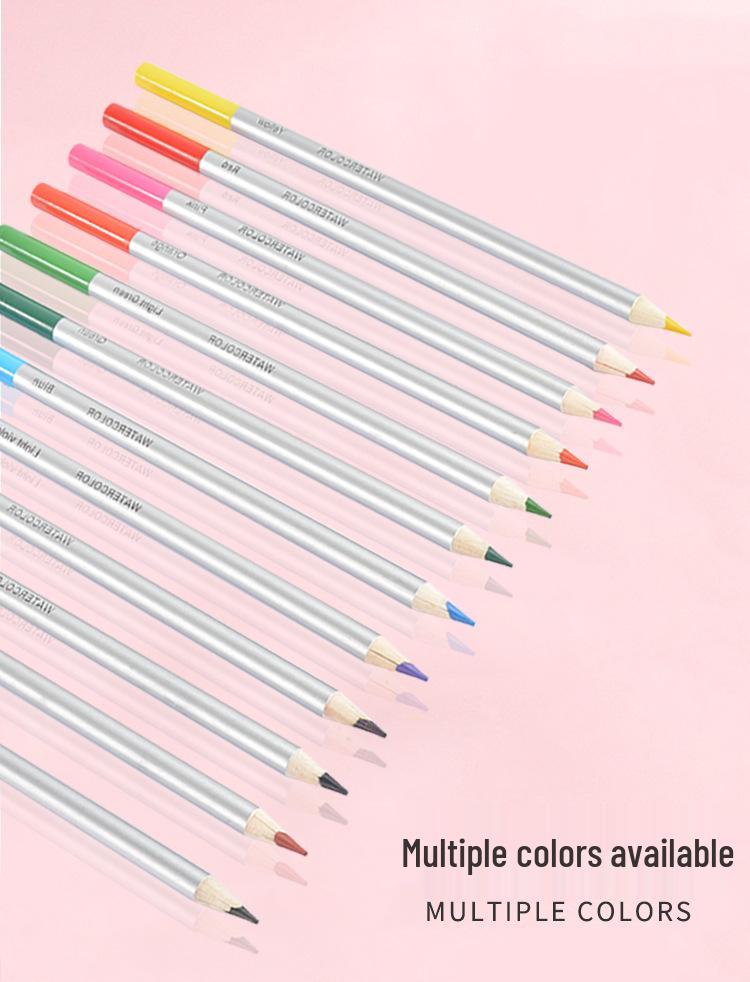 41-Piece Children's Art Set: Colored Pencils & Watercolors for Sketching and Painting