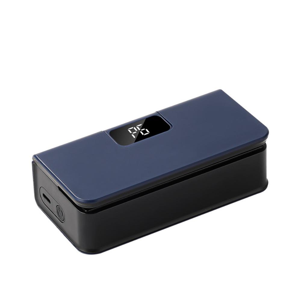 

Перезаряжаемый от USB термозапайщик пакетов, магнит на дне, зажим для запайки, кухонные аксессуары синий