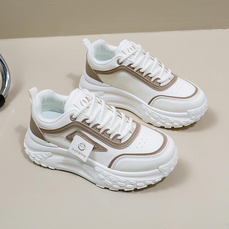 Dad Shoes Women's  Spring New Ins Korean Style Student Fashionable Shoes Thick Bottom Increased Leisure Sneaker Zy0019