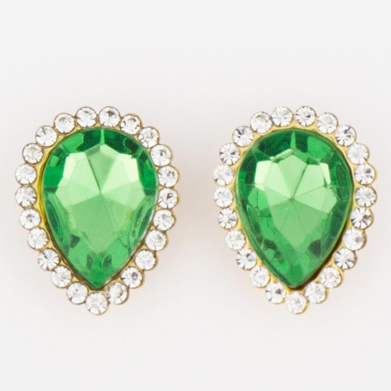 Sunflower Teardrop Acrylic Bow & Heart Hand-Sewn Diamond DIY Hair & Clothing Accessories