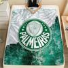 SE Palmeiras Flannel Blanket, High quality Comfortable for All Seasons, Home Decor, Warmth and Comfort