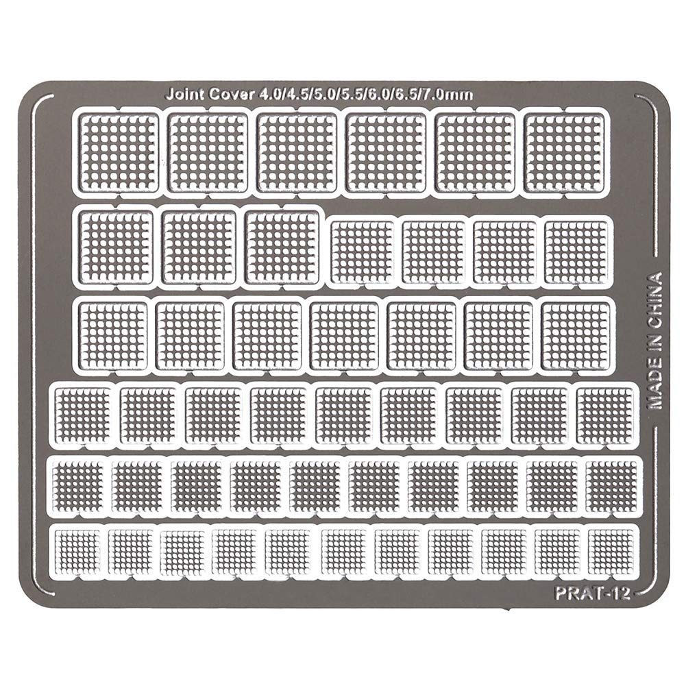 

Stainless Steel Etched Parts Set for adding detail to Gunpla and other robot scale models R-STYLE (Type 12)