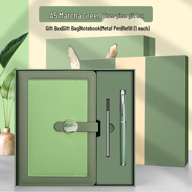 Custom High-End A5 Business Diary & Stationery Gift Set with Logo