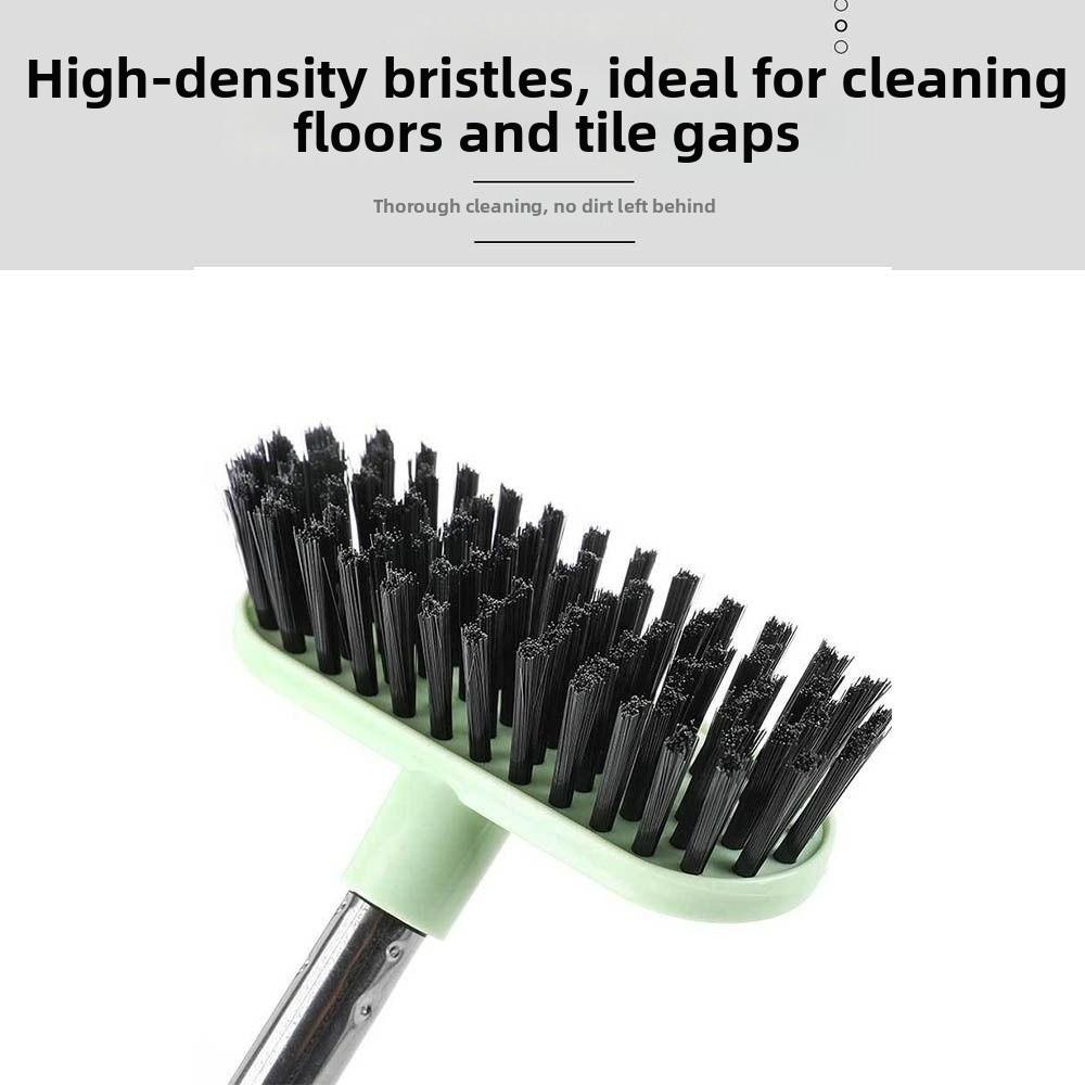 Multifunctional Floor Scrub Brush Long Handle Hard Bristle Brush Tile Gap Brush  Household Cleaning