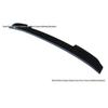 Ford Mondeo 13-18 Top Wing No-Drill Spoiler - New Mondeo Modified Tail Wing