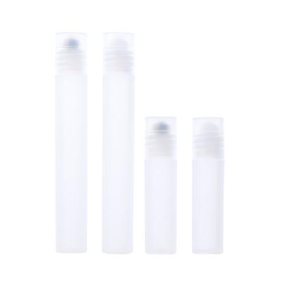 5/8/10ml Prázdná lahvička na parfém s roll-on kuličkou z plastu a nerezové oceli, nádobka na tekutiny a oleje, plnitelné lahvičky, držáky