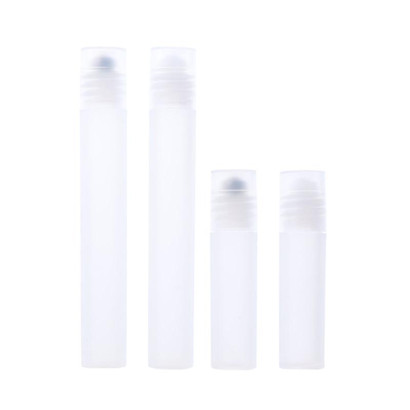 5/8/10Ml Empty Perfume Roll Roller Ball Bottle On Plastic Stainless Steel Liquids Oil Container Refillable Bottles Holders