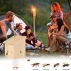 Wood Bee Trap Nature Hangable Wood Carpenter Bee Traps Outdoor Nature Rustic Catching Device For Outdoor Orchard Farm Garden