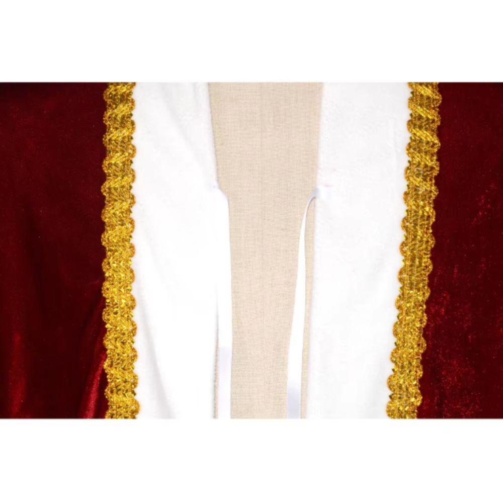 Burgundy Velvet Cloak Wine Red Cosplay Cloak Prince King Cape  Theme Party