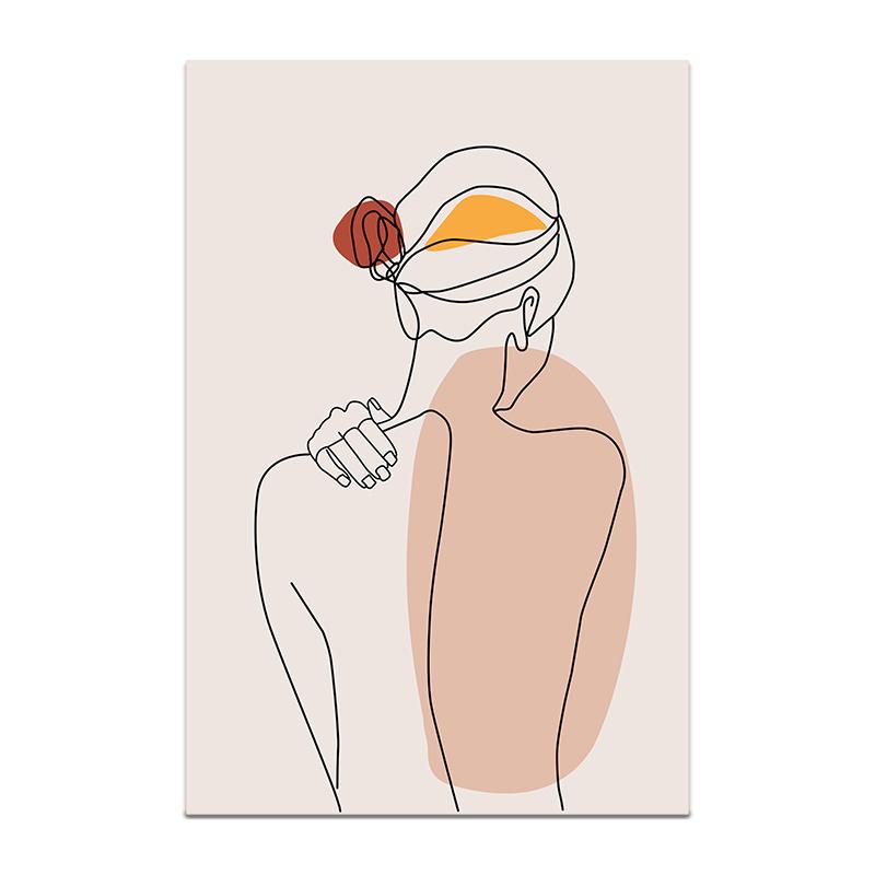 Henri Matisse Poster Flower Canvas Painting Art Nordic Leaf Posters Prints Wall Pictures for Living Room Home Decor Unframed