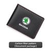 Car driving license card credit card holder For New Skoda Octavia Kodiaq Fabia Superb Karoq Yeti Rapid Mk3 Vrs A4 Car pendant xknz73