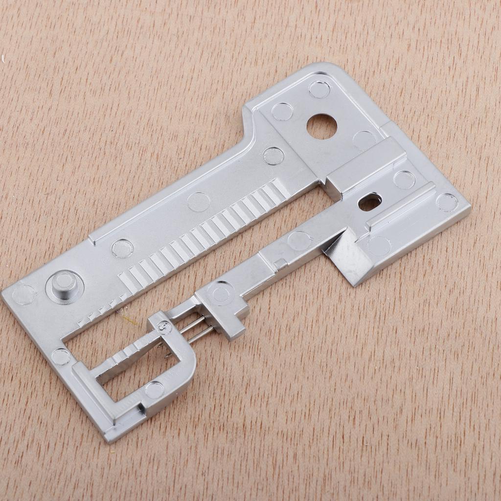 Metal Serger Overlock Sewing Machine Needle Plate for Brother 1034D