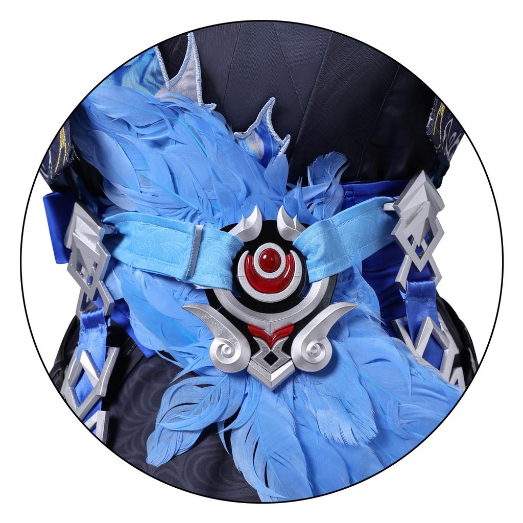 Mingchao Cosplay Service 3D Requisiten Stickerei Yangyang Xuanling Cosplay Zweidimensionale Animation C Service Damenkleid