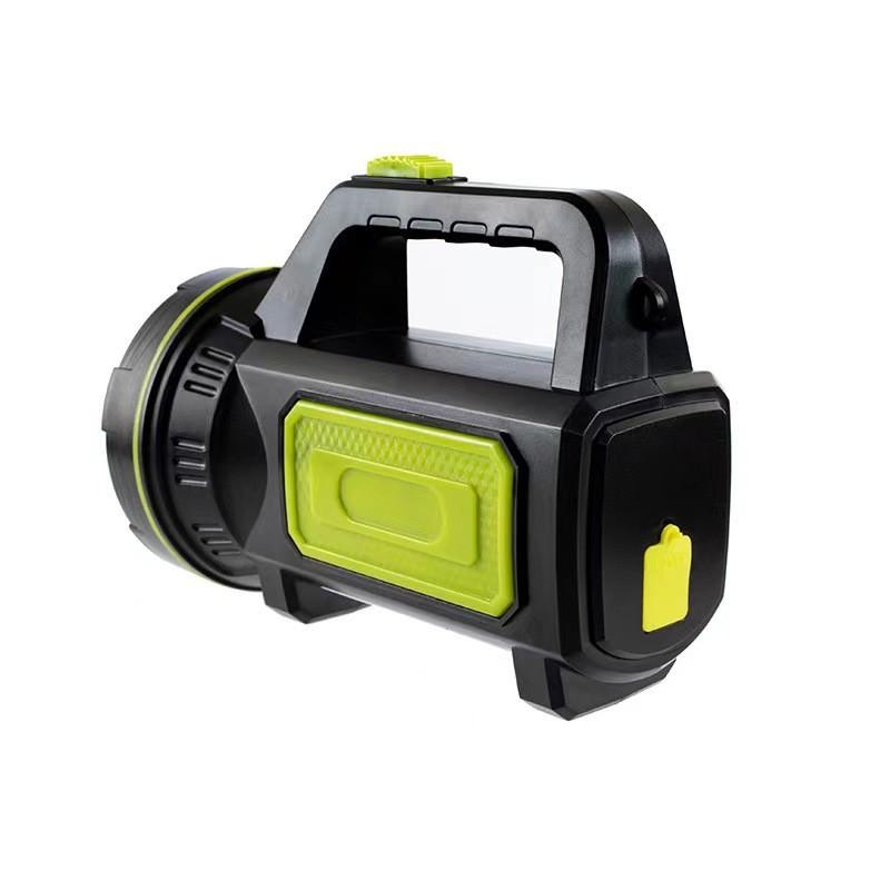 Portable Led Flashlight With Rechargeable Battery For Camping And Outdoor Adventures