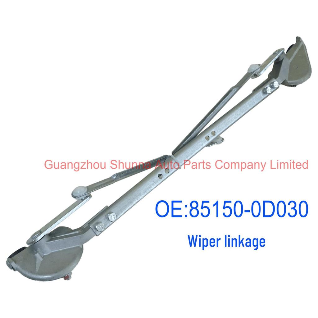 85150-0D030 Front Wiper Linkage for Toyota 0210-Vios, AXP4#