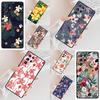 Tropical Flowers Cell Phone Case for Samsung Galaxy S26 Ultra S25 S24 S23 S22 S21 S20 Note10 Cover