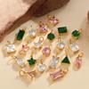 Exquisite Multi-Shape Zircon Geometric Jewelry: Triangle and Oval Pendant