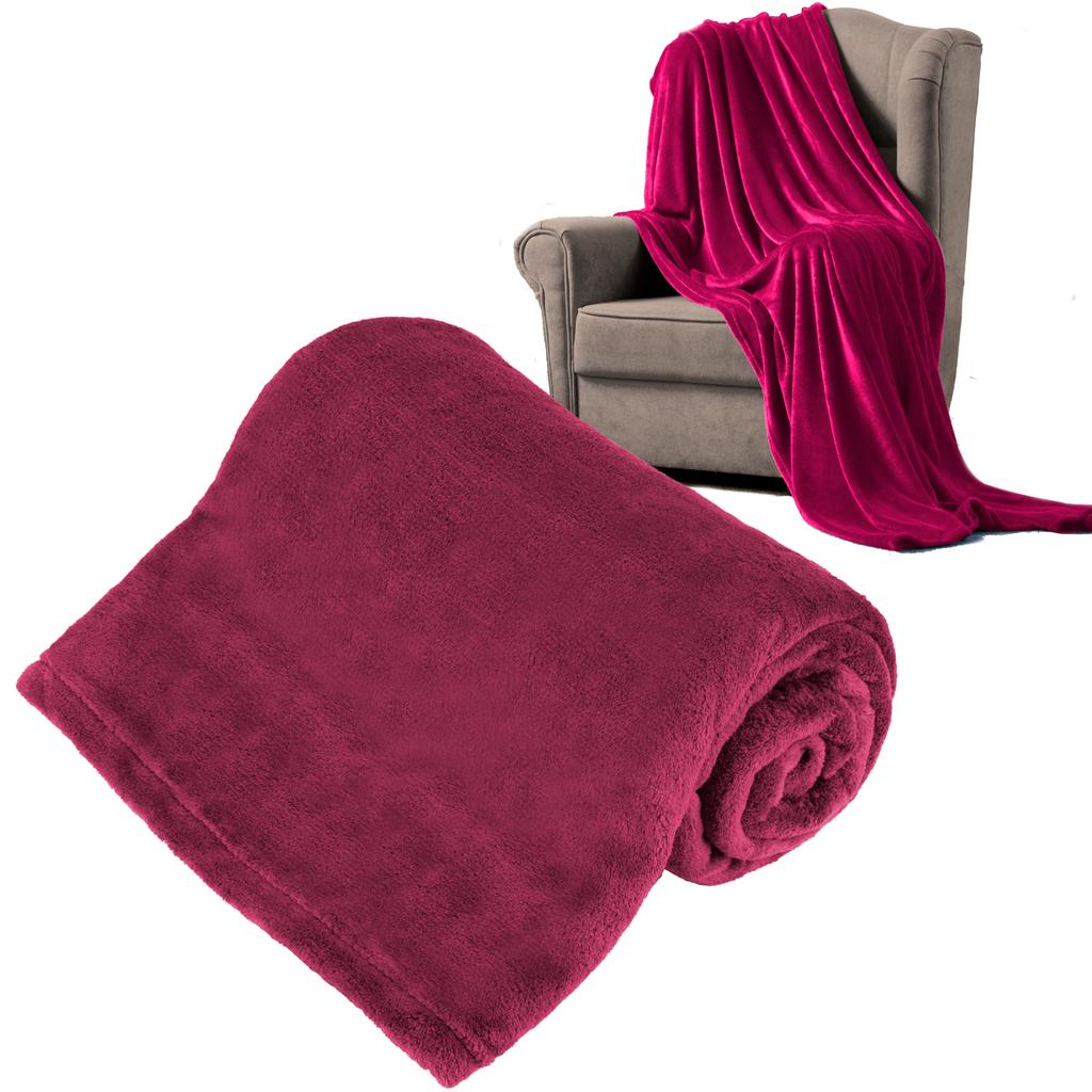 Teesa Fleece Blanket Thick Warm Bedspread 150x200