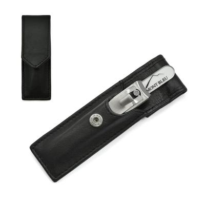 Hans Kniebes' Sonnenschein 2-piece Manicure Set with Nail Clipper In Leather Case, Made In Germany