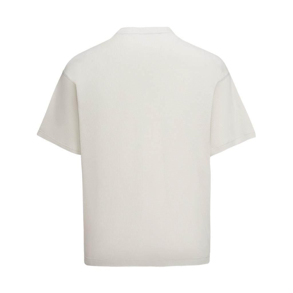 Under Armour Waffle Henley Treasure Sports Casual Comfortable Drop Shoulder Short Sleeve T-Shirt Men Tops 6007562-110