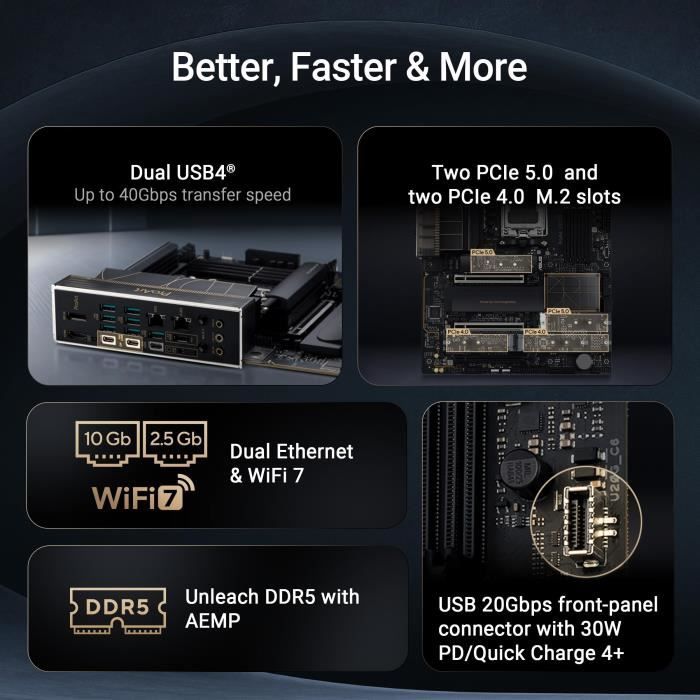 Carte mère - ASUS - PROART X870E-CREATOR WIFI